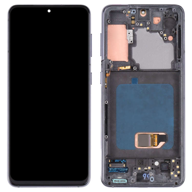 Original Super AMOLED LCD Screen For Samsung Galaxy S21 4G/S21 5G SM-G990 SM-G991 Digitizer Full ...