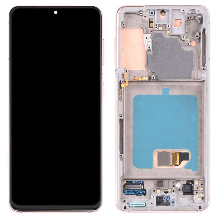 Original Super AMOLED LCD Screen For Samsung Galaxy S21 4G/S21 5G SM-G990 SM-G991 Digitizer Full ...