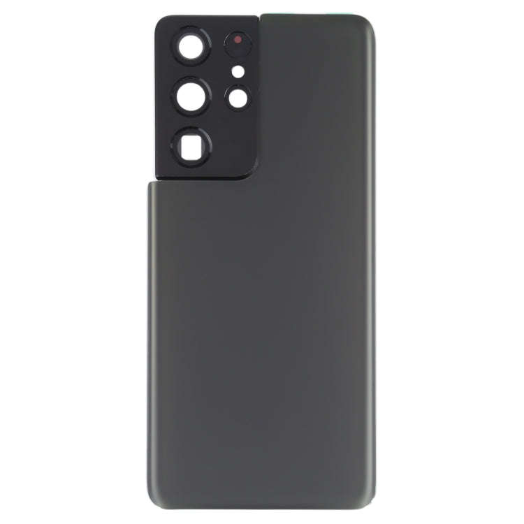 For Samsung Galaxy S21 Ultra 5G Battery Back Cover with Camera Lens Cover (Grey)