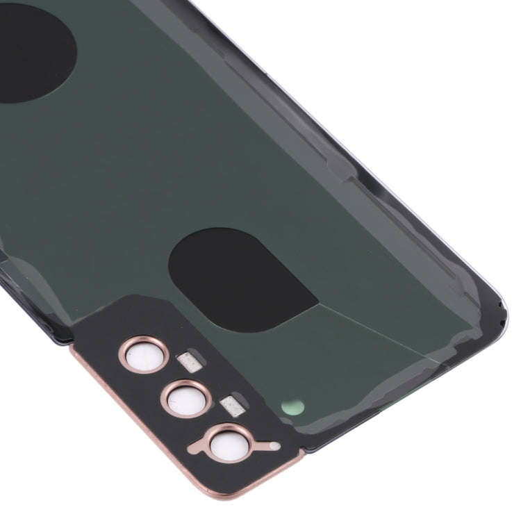 For Samsung Galaxy S21+ 5G Battery Back Cover with Camera Lens Cover (Pink)