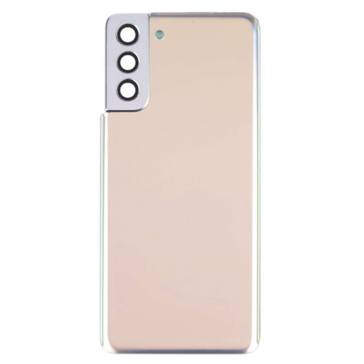For Samsung Galaxy S21+ 5G Battery Back Cover with Camera Lens Cover (Gold)