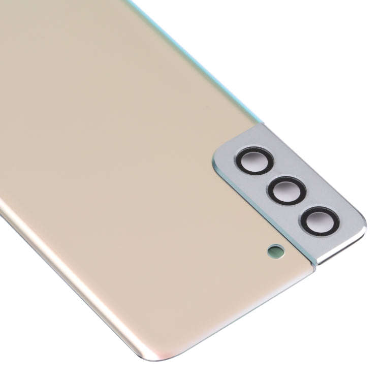 For Samsung Galaxy S21+ 5G Battery Back Cover with Camera Lens Cover (Gold)