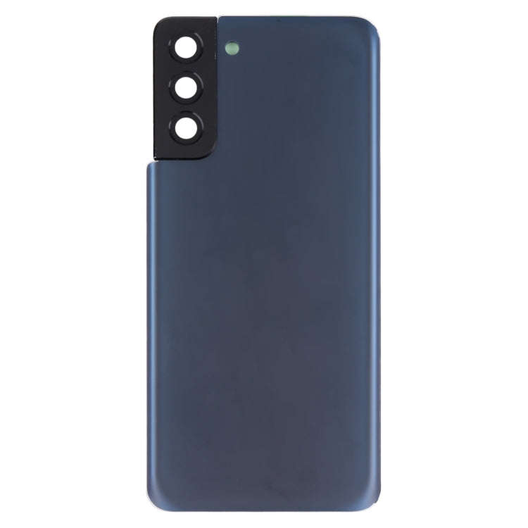 For Samsung Galaxy S21+ 5G Battery Back Cover with Camera Lens Cover (Blue)