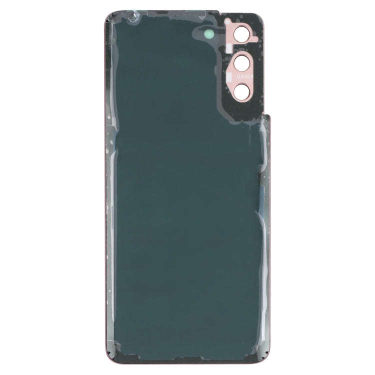 For Samsung Galaxy S21+ 5G Battery Back Cover with Camera Lens Cover (Red)