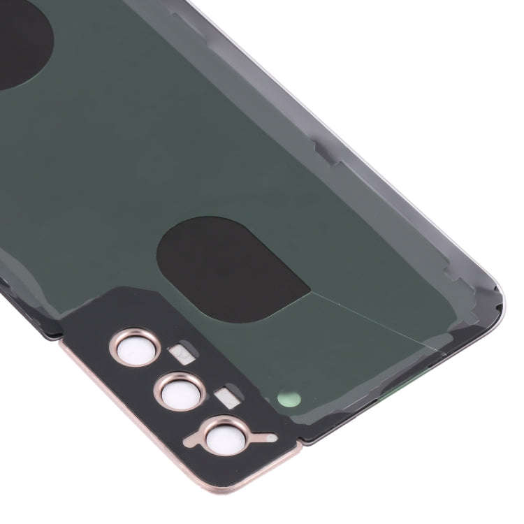 For Samsung Galaxy S21+ 5G Battery Back Cover with Camera Lens Cover (Brown)