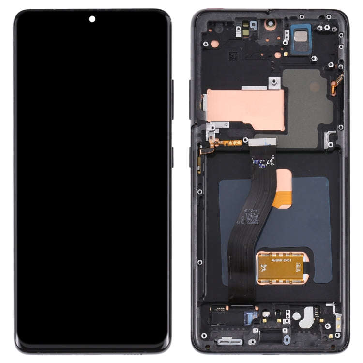 Original Super AMOLED LCD Screen For Samsung Galaxy S21 Ultra 5G SM-G998B Digitizer Full Assembly...