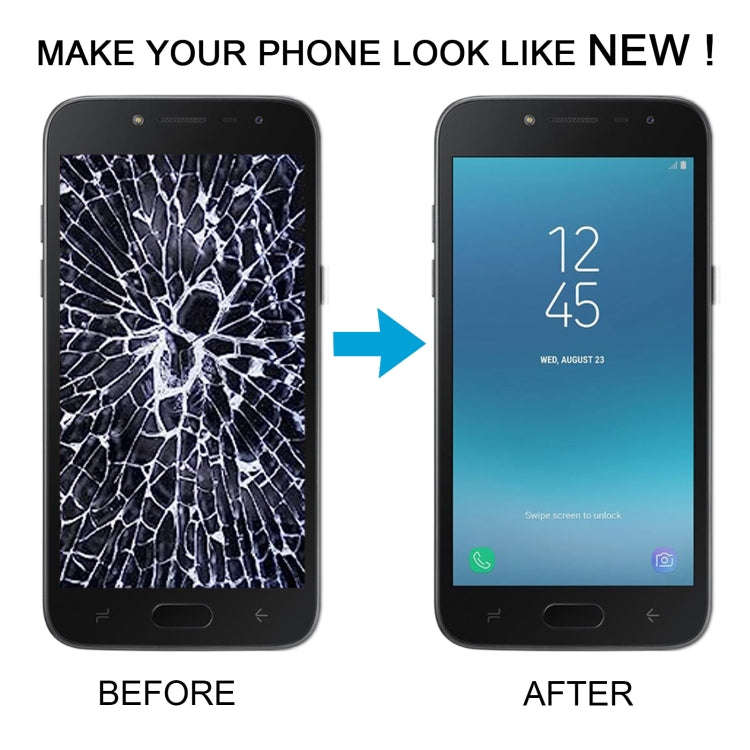 OLED Material LCD Screen and Digitizer Full Assembly for Samsung Galaxy J2 Pro 2018 SM-J250(Black)
