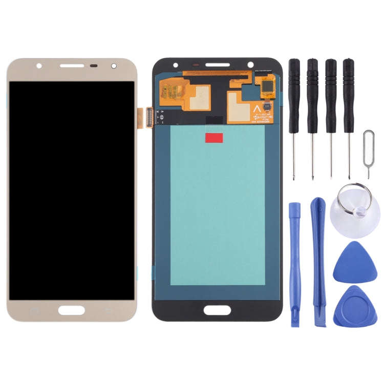 OLED LCD Screen for Samsung Galaxy J7 Nxt SM-J701 With Digitizer Full Assembly (Gold)