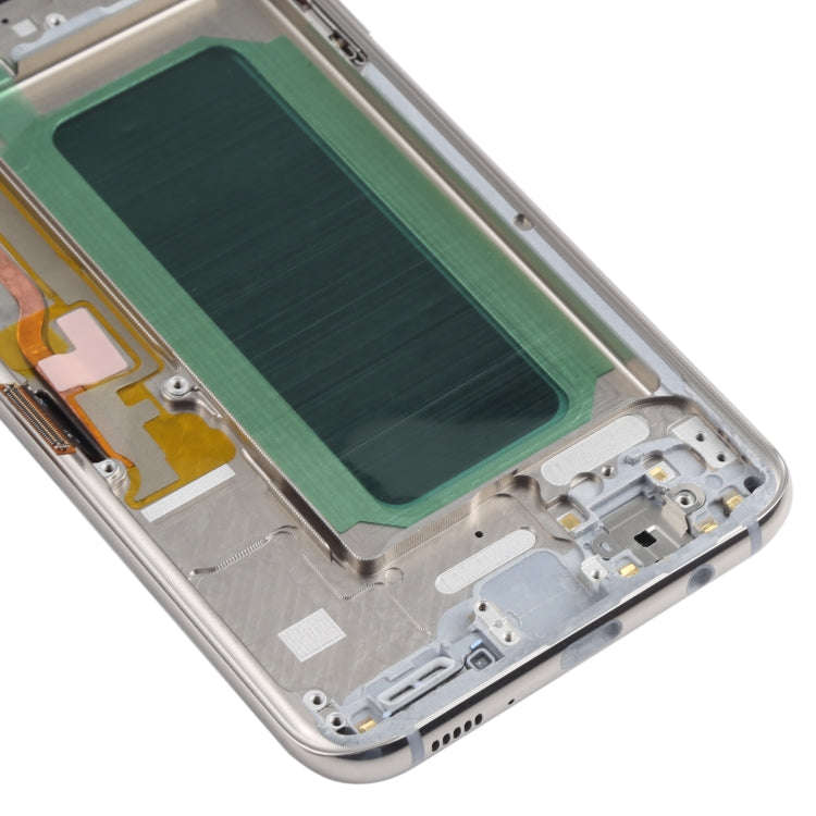 OLED LCD Screen for Samsung Galaxy S8+ SM-G955 Digitizer Full Assembly with Frame (Silver)