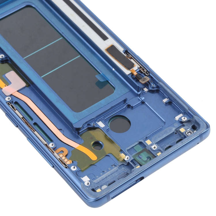 OLED LCD Screen for Samsung Galaxy Note 8 SM-N950 Digitizer Full Assembly with Frame (Blue)