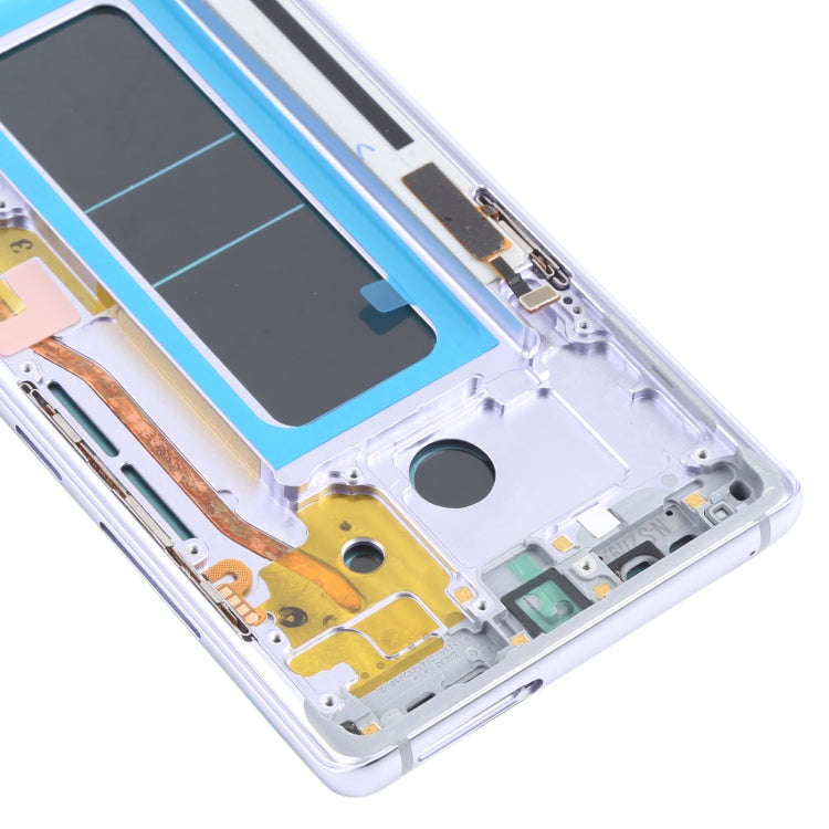 OLED LCD Screen for Samsung Galaxy Note 8 SM-N950 Digitizer Full Assembly with Frame (Purple)
