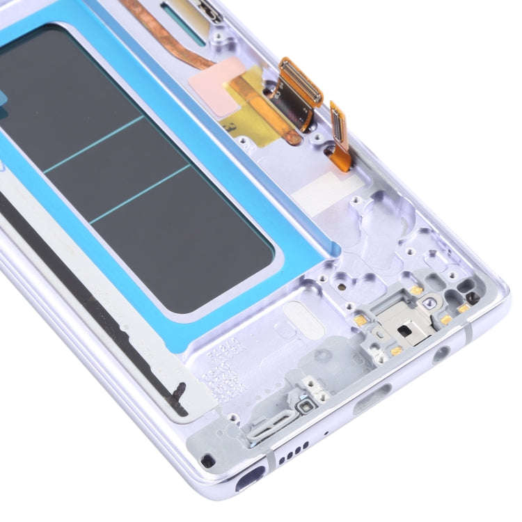 OLED LCD Screen for Samsung Galaxy Note 8 SM-N950 Digitizer Full Assembly with Frame (Purple)
