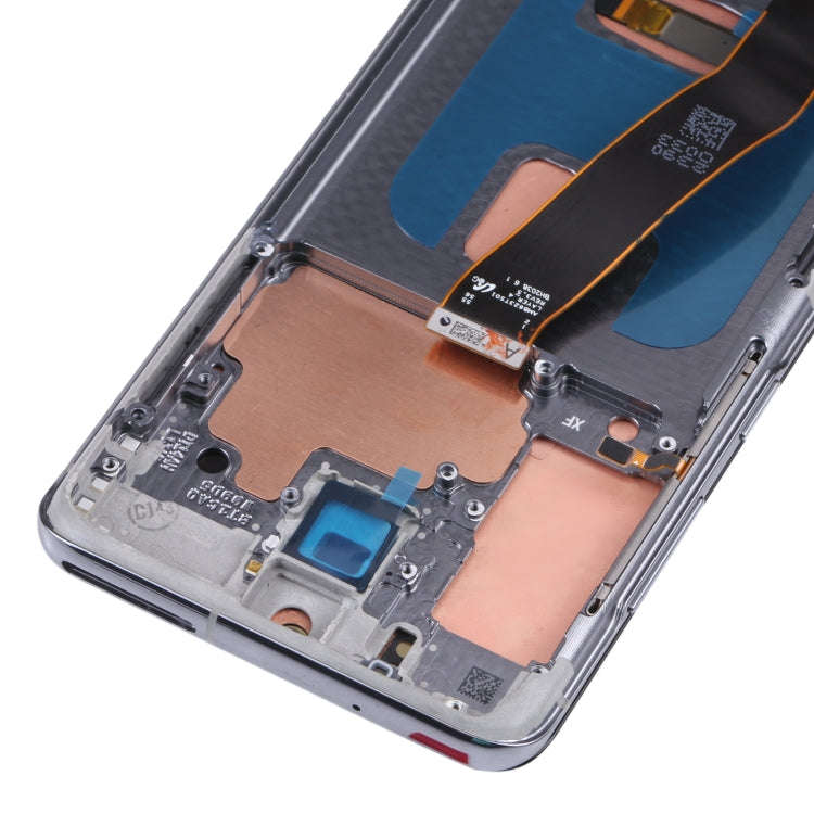 Original Super AMOLED LCD Screen With Digitizer Full Assembly with Frame for Samsung Galaxy S20 5...