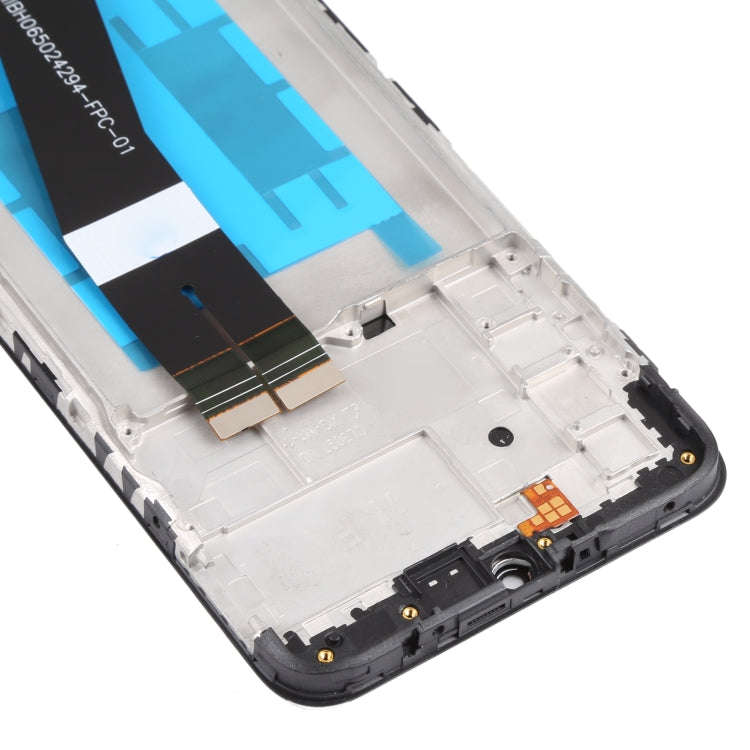 OEM LCD Screen for Samsung Galaxy M02s Digitizer Full Assembly with Frame (US)
