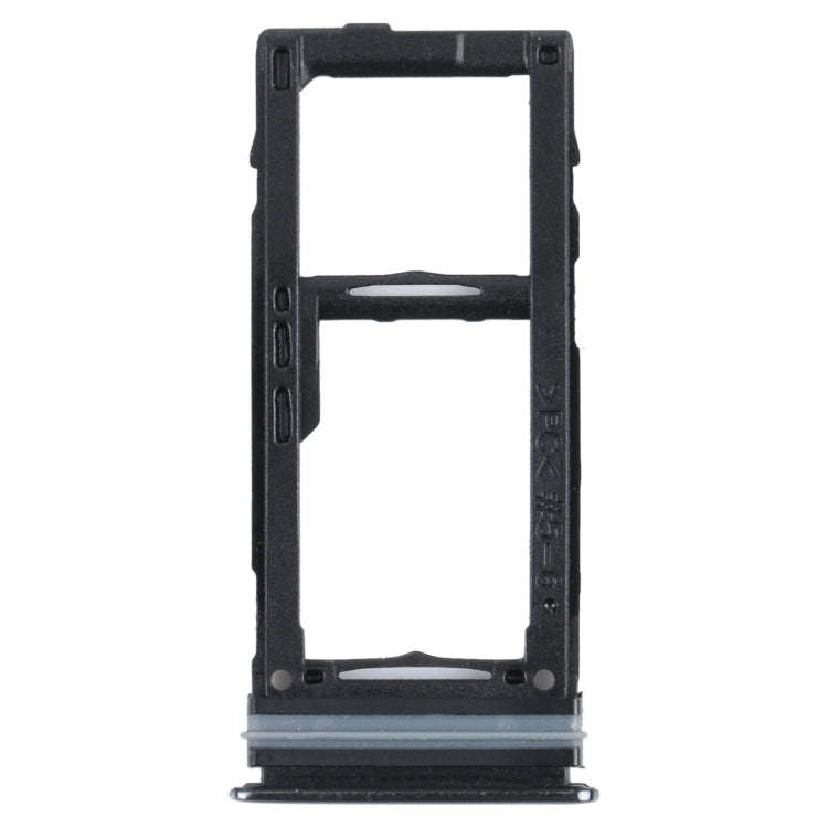For Samsung Galaxy A52S 5G SM-A528 SIM Card Tray + SIM Card Tray / Micro SD Card Tray (Black)