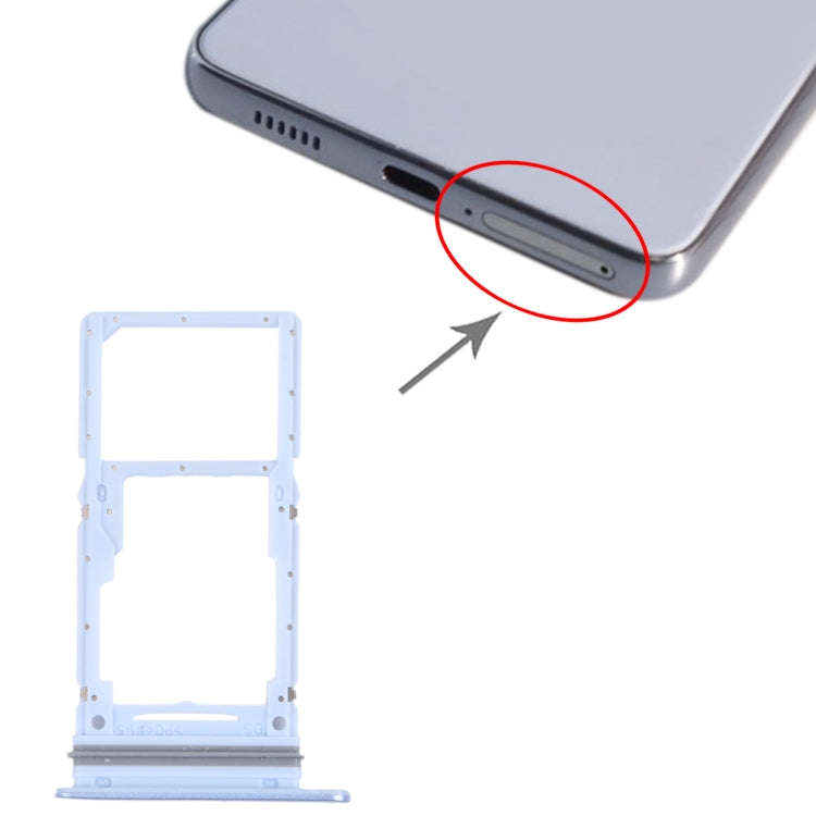 For Samsung Galaxy A33 5G SM-A336B Original SIM Card Tray + SIM Card Tray / Micro SD card tray (B...