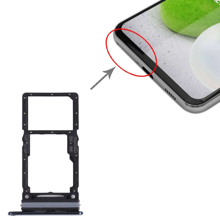 For Samsung Galaxy A73 5G SM-A736B Original SIM Card Tray + SIM Card Tray / Micro SD Card Tray (B...