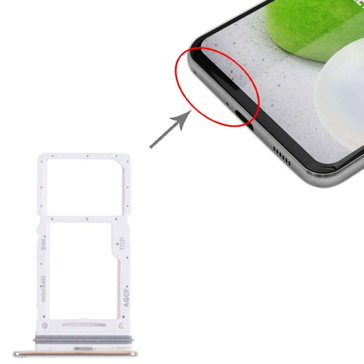 For Samsung Galaxy A73 5G SM-A736B Original SIM Card Tray + SIM Card Tray / Micro SD Card Tray (W...