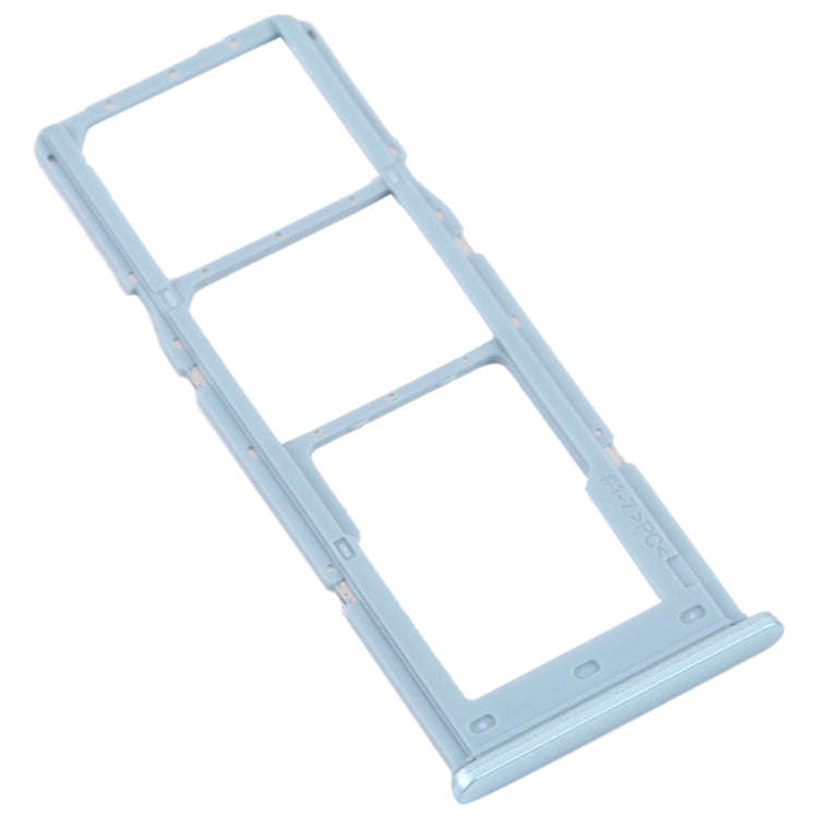 For Samsung Galaxy A13 5G SM-A136 Original SIM Card Tray + SIM Card Tray + Micro SD card tray (Blue)
