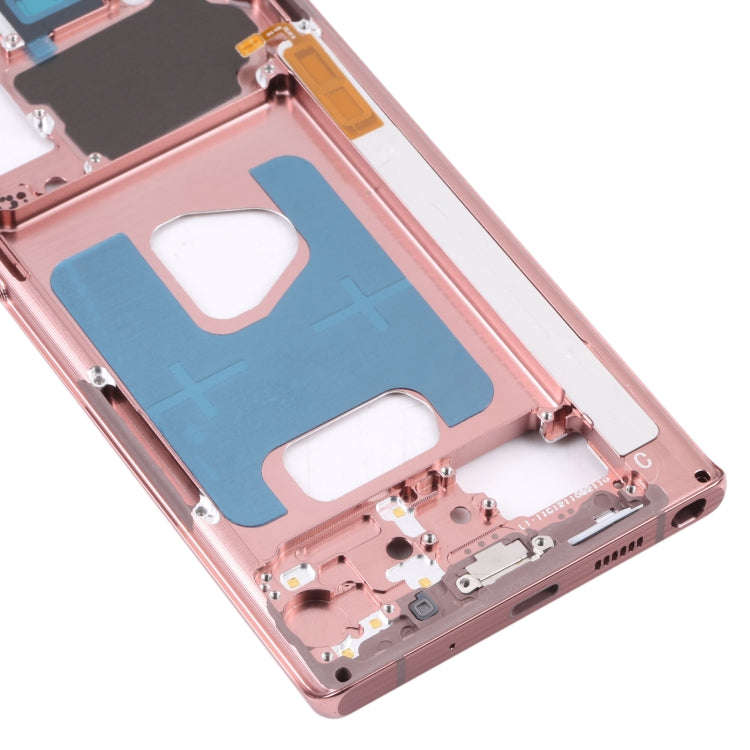 For Samsung Galaxy Note20 SM-N980 Middle Frame Bezel Plate (Pink)