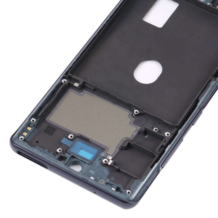 For Samsung Galaxy S20 FE 5G SM-G781B Middle Frame Bezel Plate (Black)