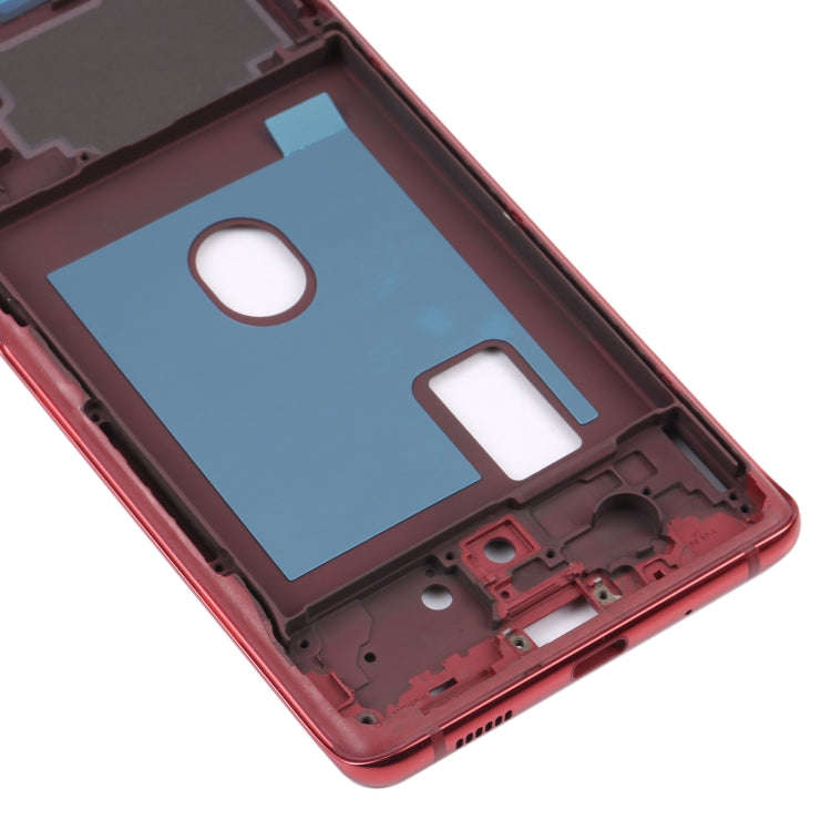 For Samsung Galaxy S20 FE 5G SM-G781B Middle Frame Bezel Plate (Red)