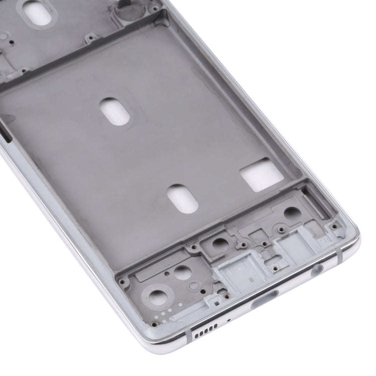 For Samsung Galaxy S20 FE 5G SM-G781B Middle Frame Bezel Plate (Silver)