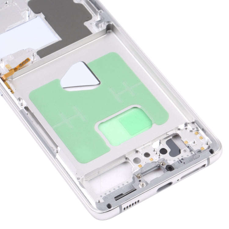 For Samsung Galaxy S21 Ultra 5G SM-G998B Middle Frame Bezel Plate (Silver)