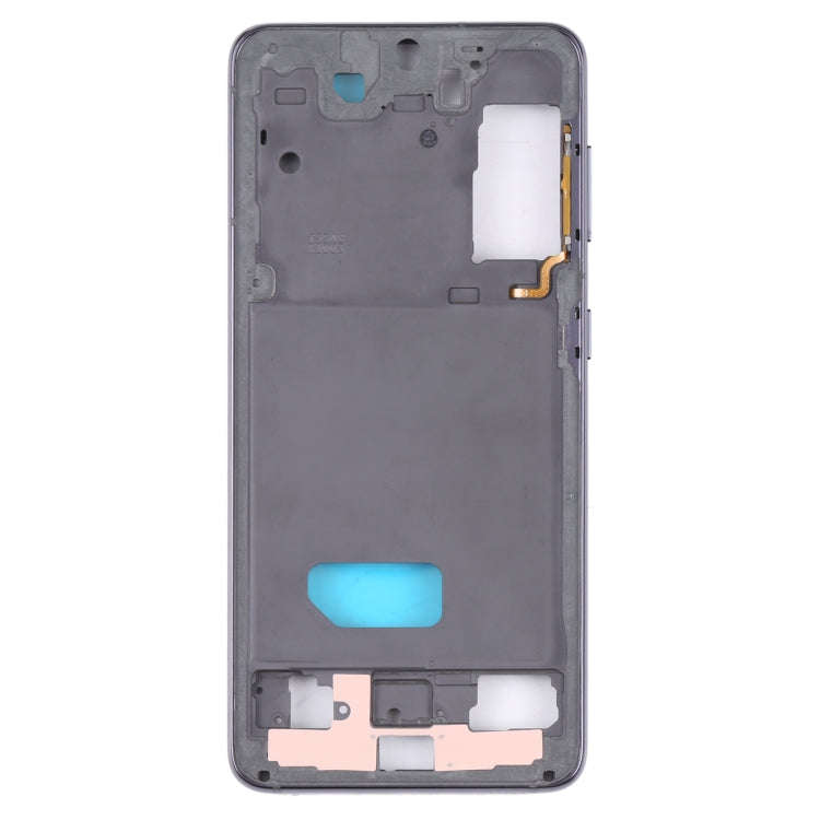 For Samsung Galaxy S21 5G SM-G991B Middle Frame Bezel Plate (Black)