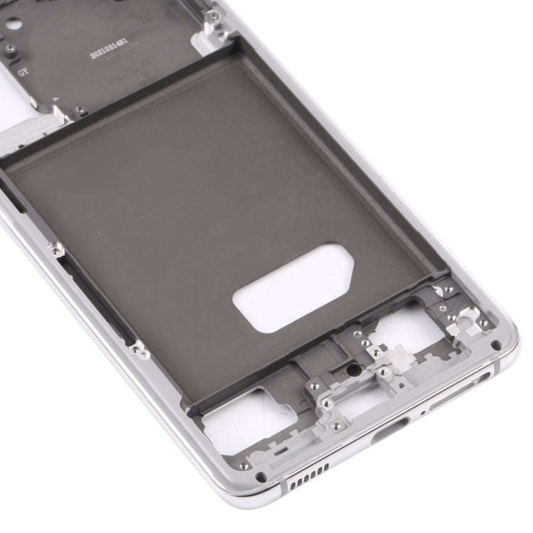 For Samsung Galaxy S21 5G SM-G991B Middle Frame Bezel Plate (Silver)