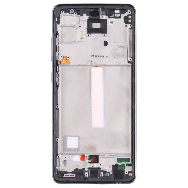 For Samsung Galaxy A52 5G SM-A526B Middle Frame Bezel Plate (Black)