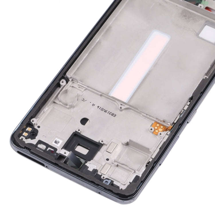 For Samsung Galaxy A52 5G SM-A526B Middle Frame Bezel Plate (Black)