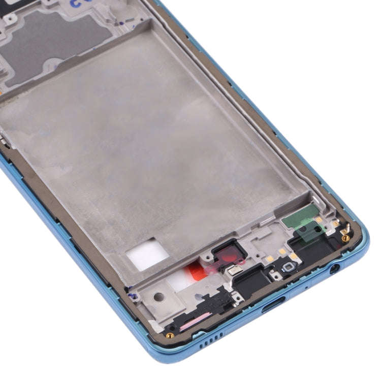 For Samsung Galaxy A52 5G SM-A526B Middle Frame Bezel Plate (Blue)