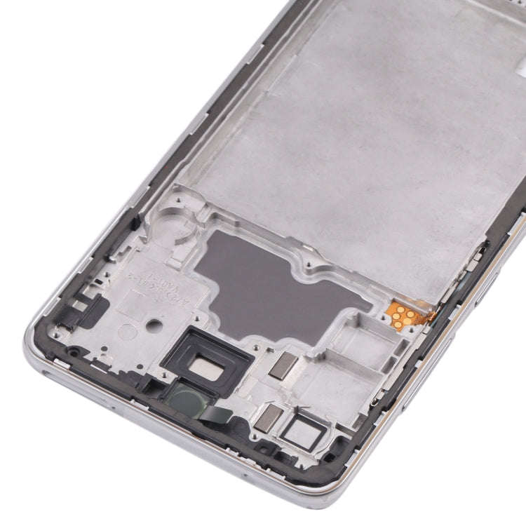 For Samsung Galaxy A52 5G SM-A526B Middle Frame Bezel Plate (Silver)
