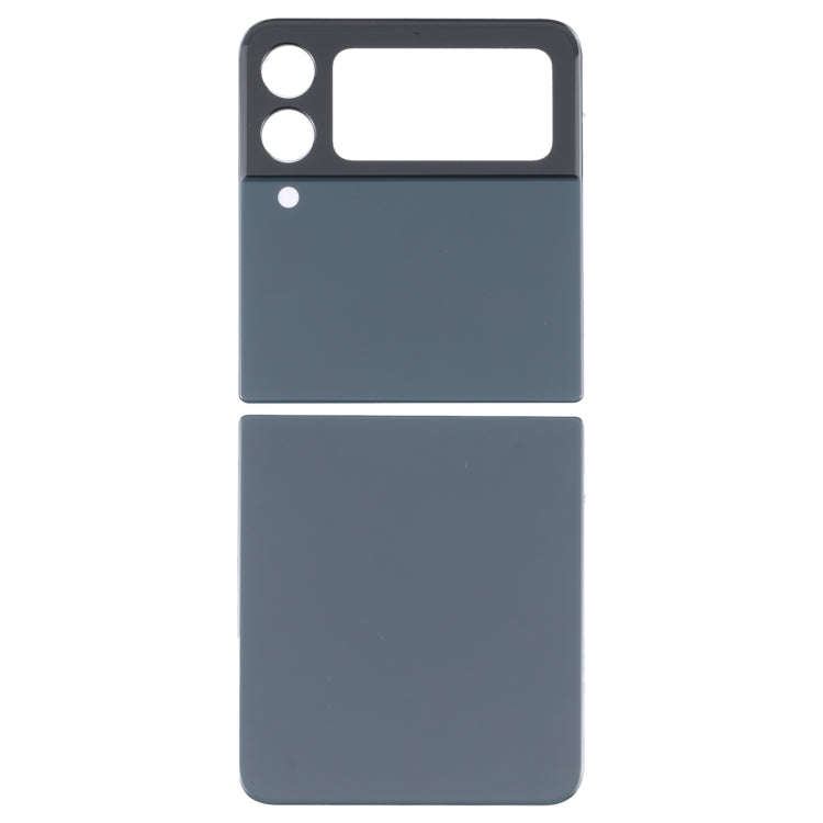 For Samsung Galaxy Z Flip3 5G SM-F711B Glass Battery Back Cover (Green)