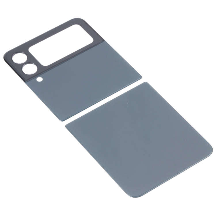 For Samsung Galaxy Z Flip3 5G SM-F711B Glass Battery Back Cover (Green)