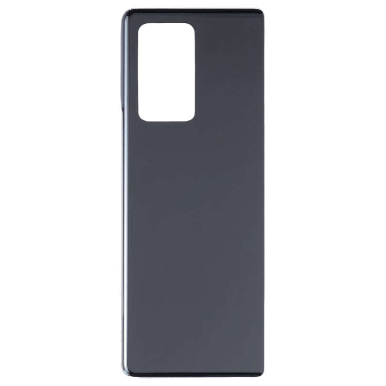 For Samsung Galaxy Z Fold2 5G SM-F916B Glass Battery Back Cover (Black)