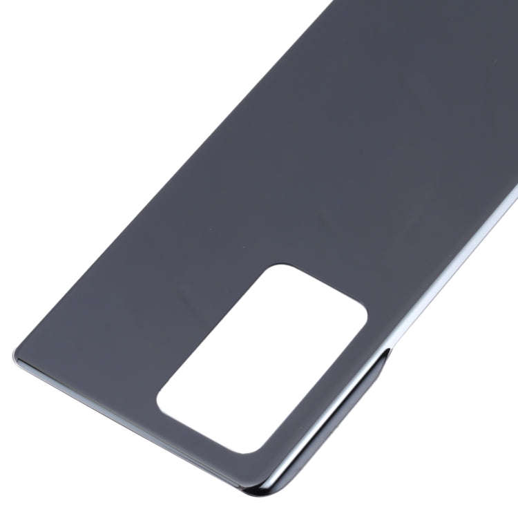 For Samsung Galaxy Z Fold2 5G SM-F916B Glass Battery Back Cover (Black)