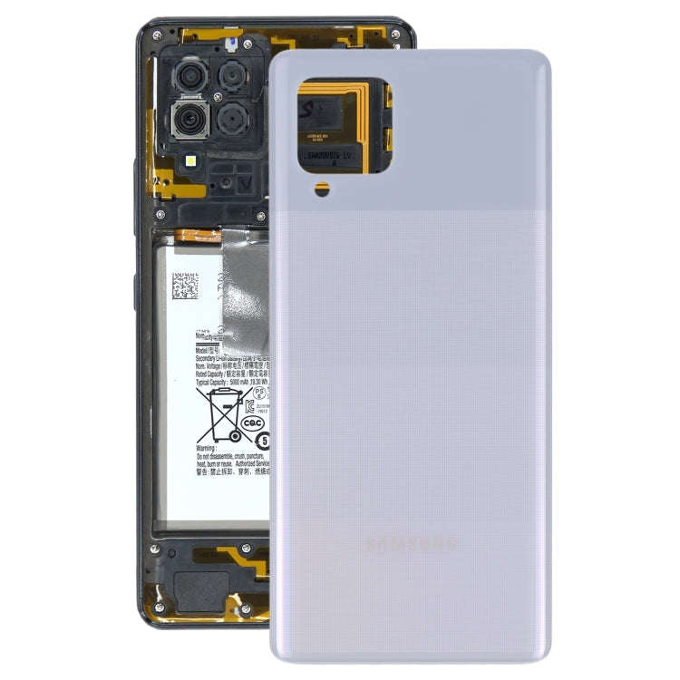 For Samsung Galaxy A42 SM-A426 Battery Back Cover (Grey)