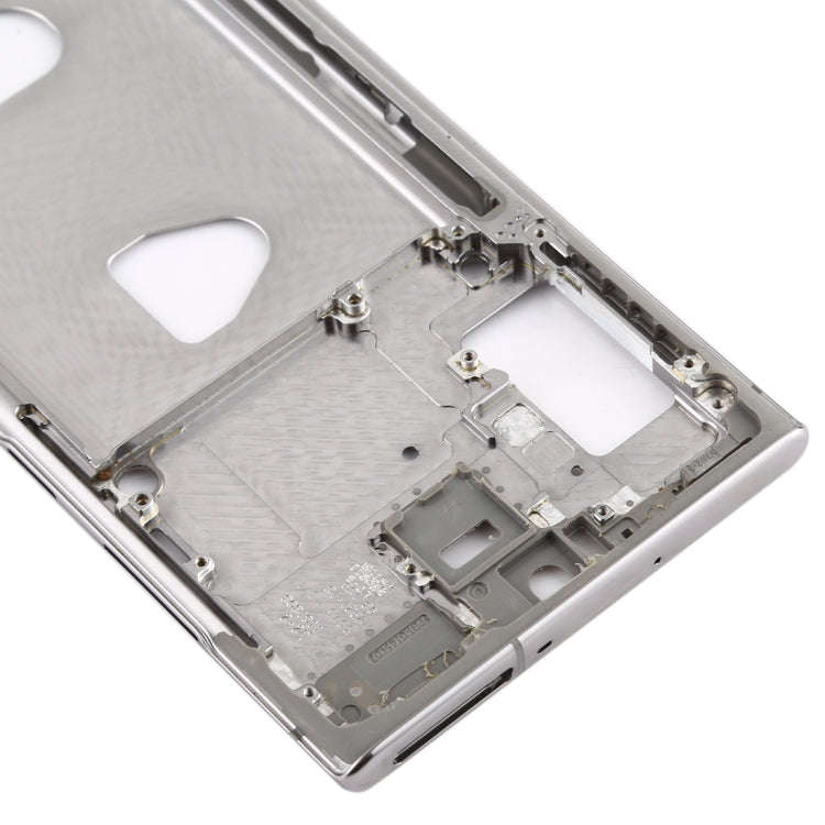 For Galaxy Note 10 +  Middle Frame Bezel Plate (Silver)