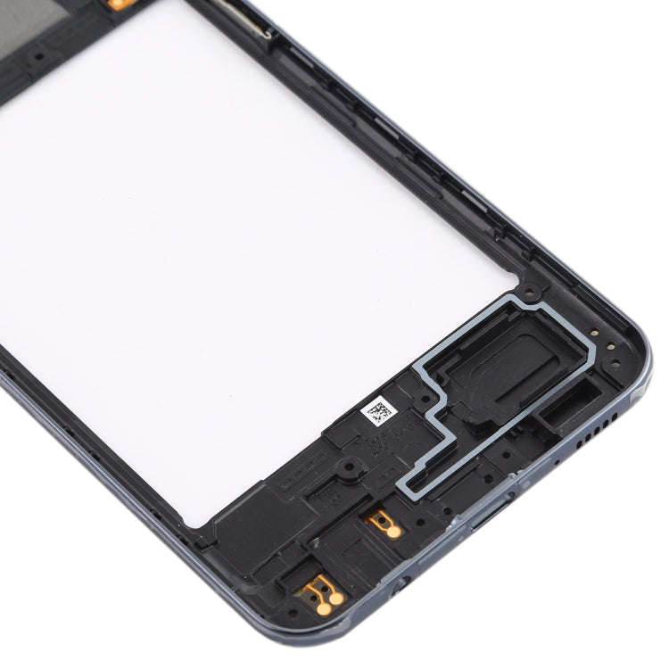 For Galaxy A50s  Rear Housing Frame with Side Keys (Black)