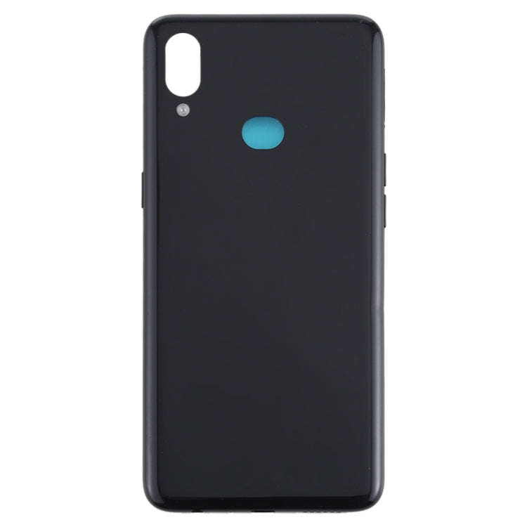 For Galaxy A10s Battery Back Cover with Side Keys (Black)