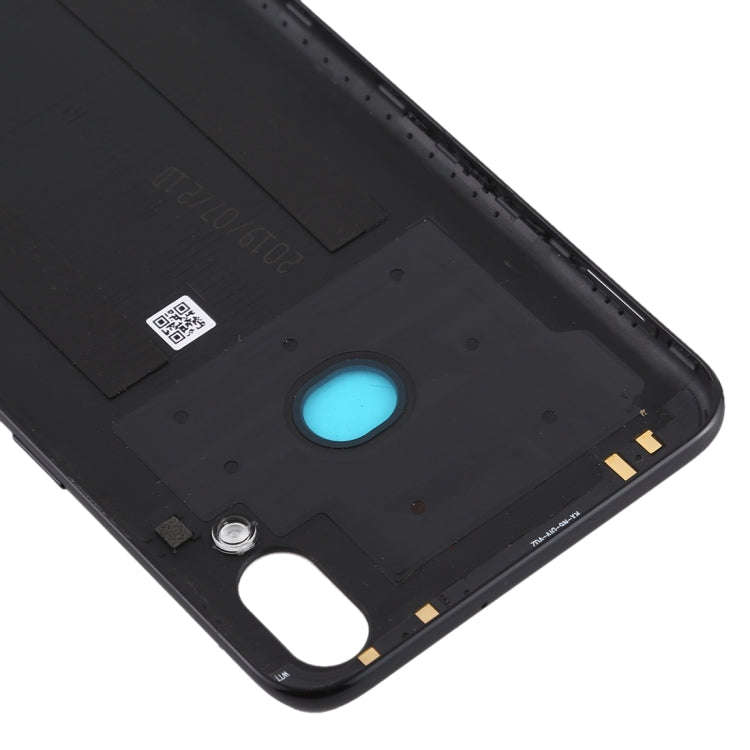 For Galaxy A10s Battery Back Cover with Side Keys (Black)