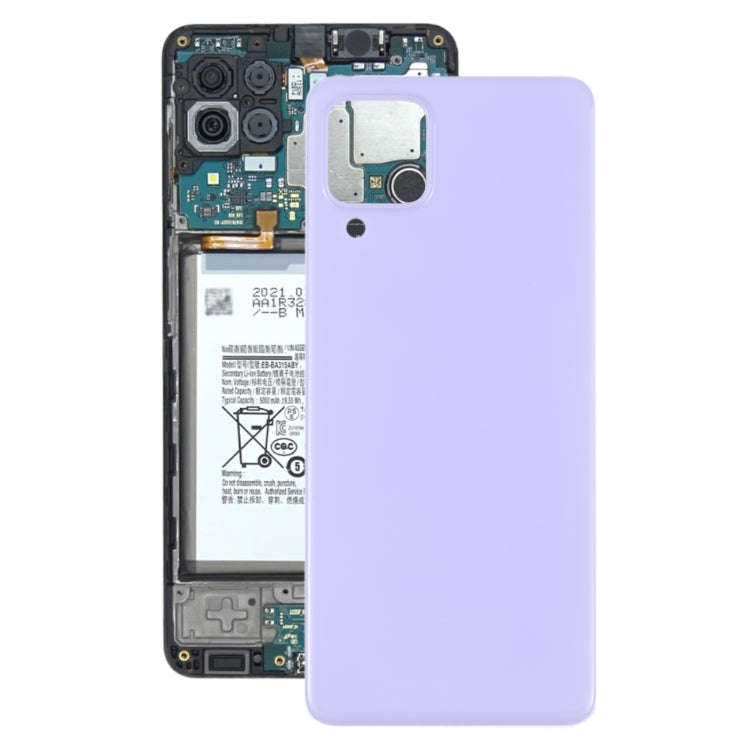 For Samsung Galaxy A22 SM-A225F Battery Back Cover (Purple)