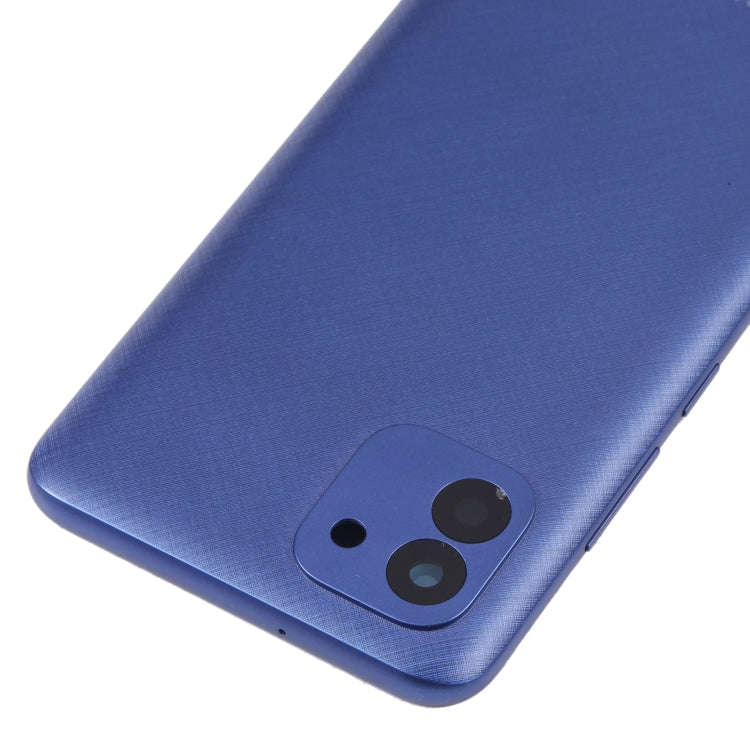 For Samsung Galaxy A03 SM-A035F Battery Back Cover (Blue)