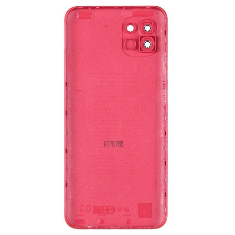 For Samsung Galaxy A03 SM-A035F Battery Back Cover (Red)