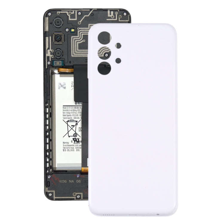 For Samsung Galaxy A13 SM-A135 Battery Back Cover (White)
