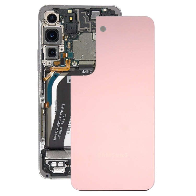 For Samsung Galaxy S22 Battery Back Cover (Rose Gold)