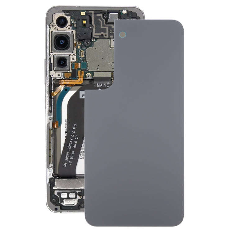 For Samsung Galaxy S22 Battery Back Cover (Grey)