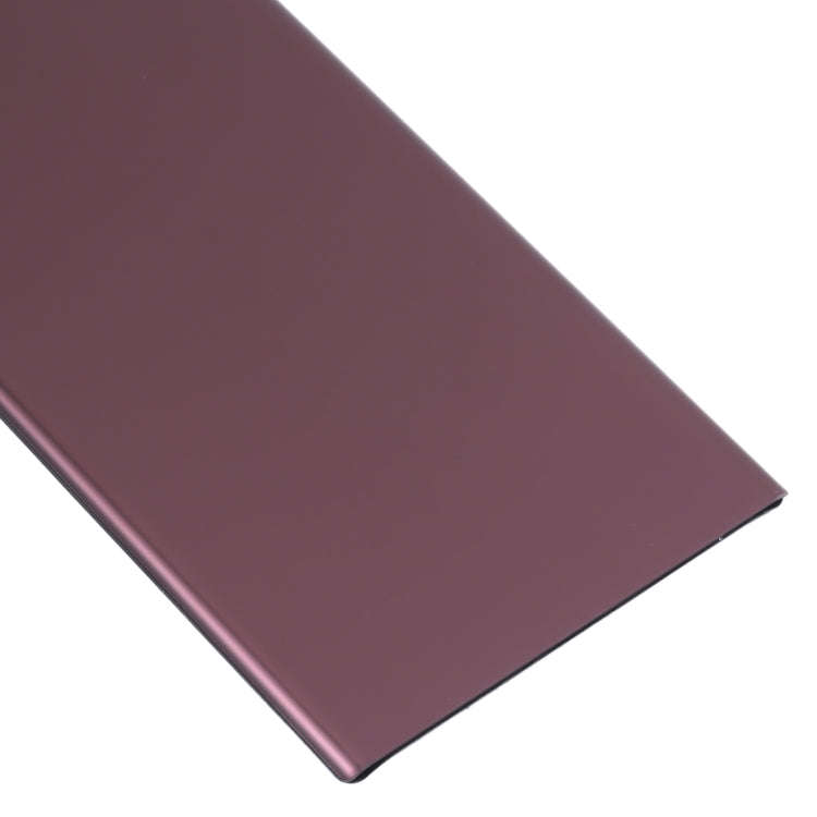 For Samsung Galaxy S22 Ultra Battery Back Cover (Dark Red)